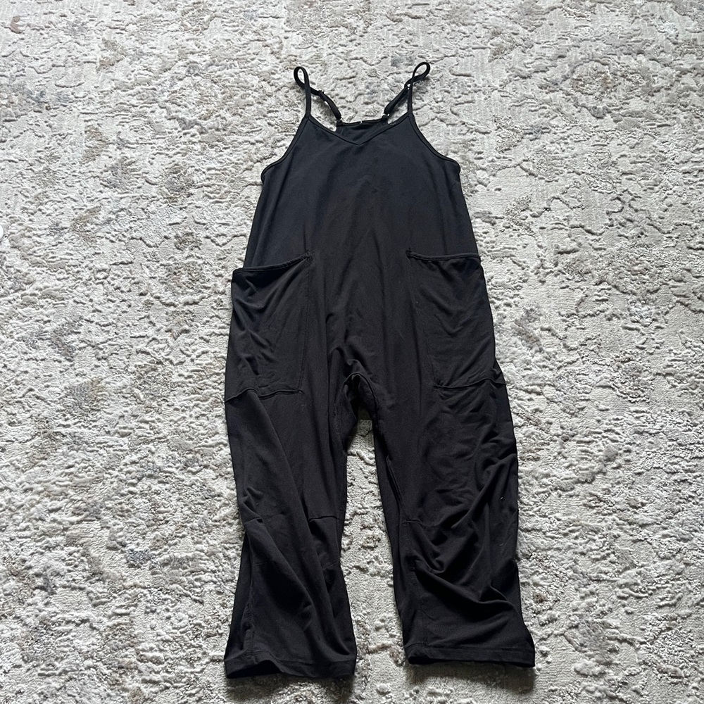 Black Jumpsuit with Pockets